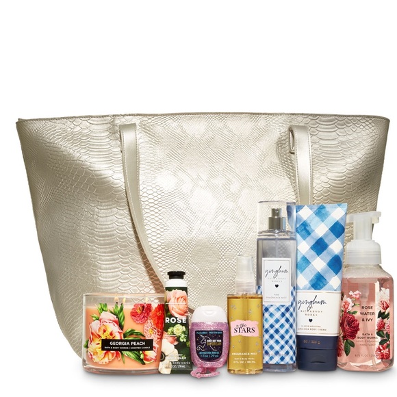 mother's day tote bath and body works